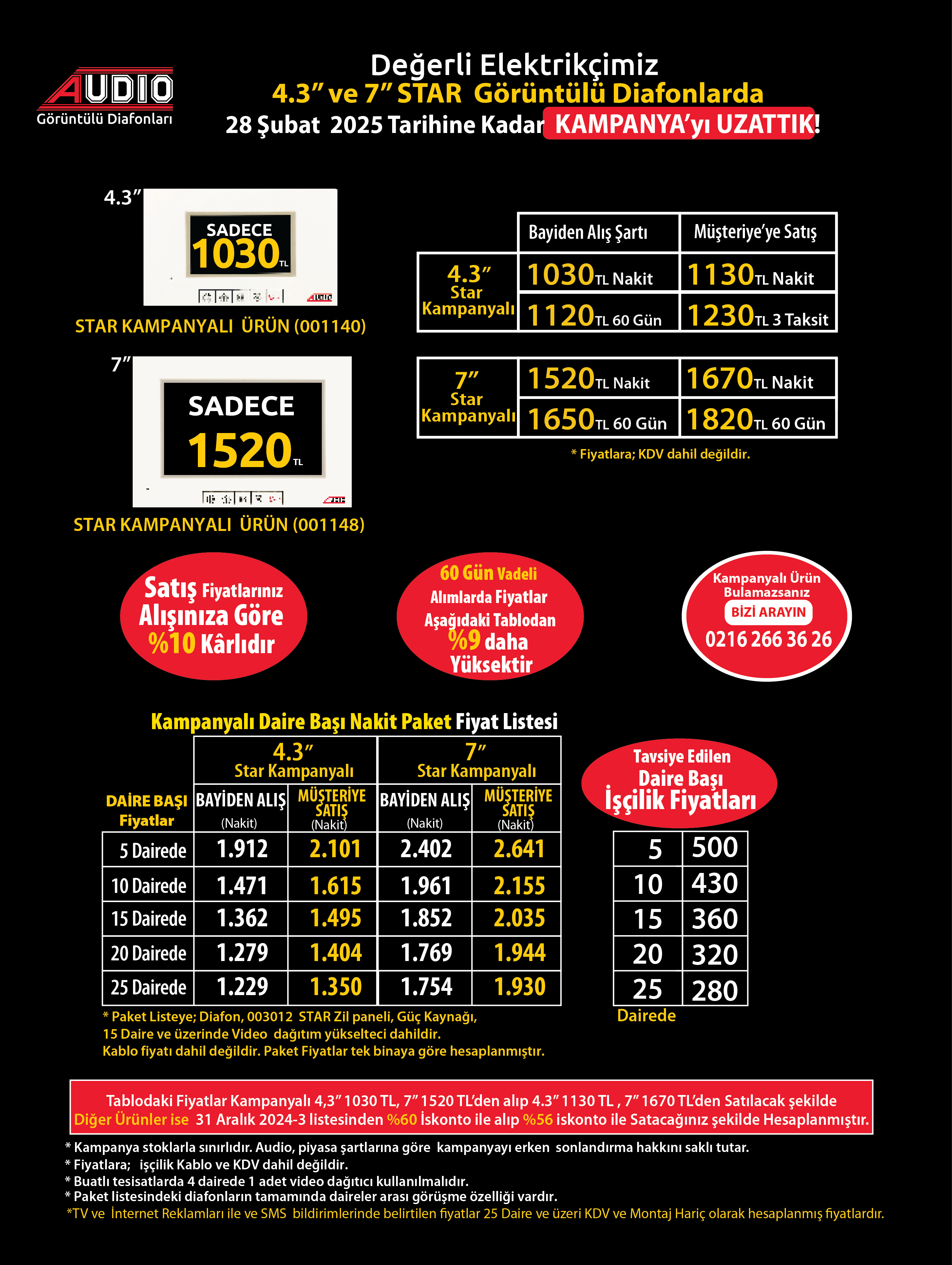 2025 Şubat Kampanya Uzatma-Elektrikçi