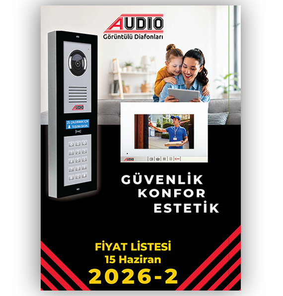 Fiyat Listesi | Audio Elektronik A.Ş. | Görüntülü Diafon, Akıllı Ev  S